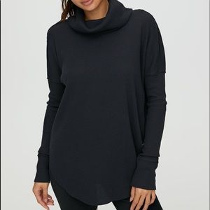 Aritzia waffle turtleneck